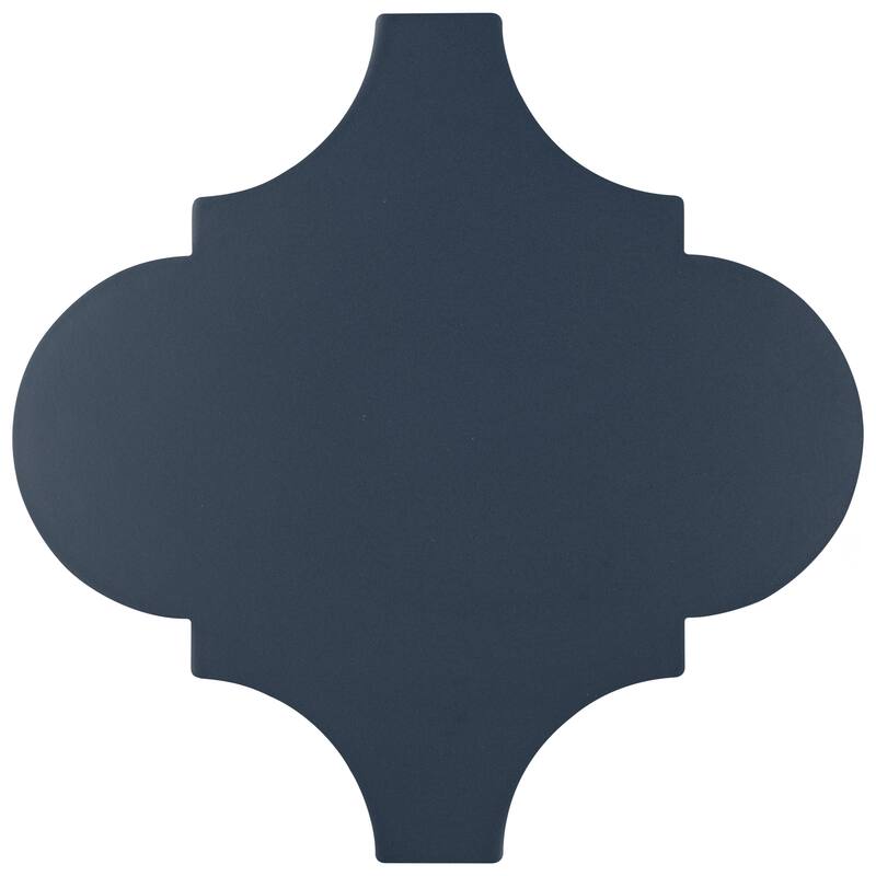 Merola Tile Provenzale Lantern Bleu 8" x 8" Porcelain Floor and Wall Tile
