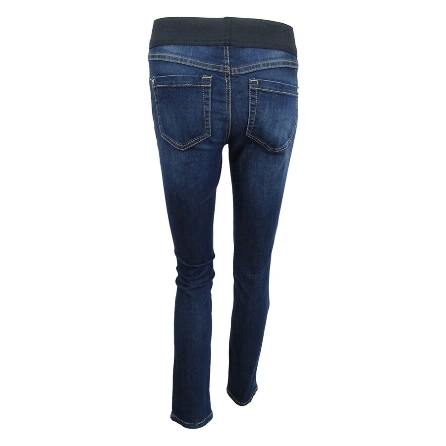 petite pull on skinny jeans