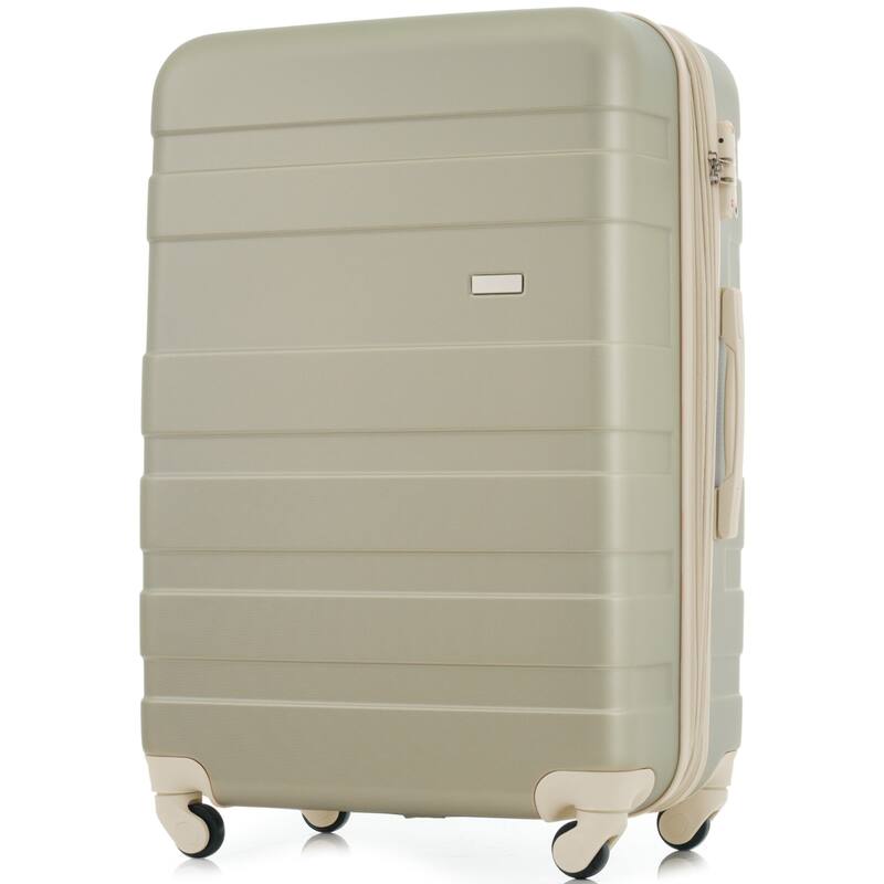 3pcs New Model Expandable ABS Hardshell Luggage Sets by Harper&Bright Designs
