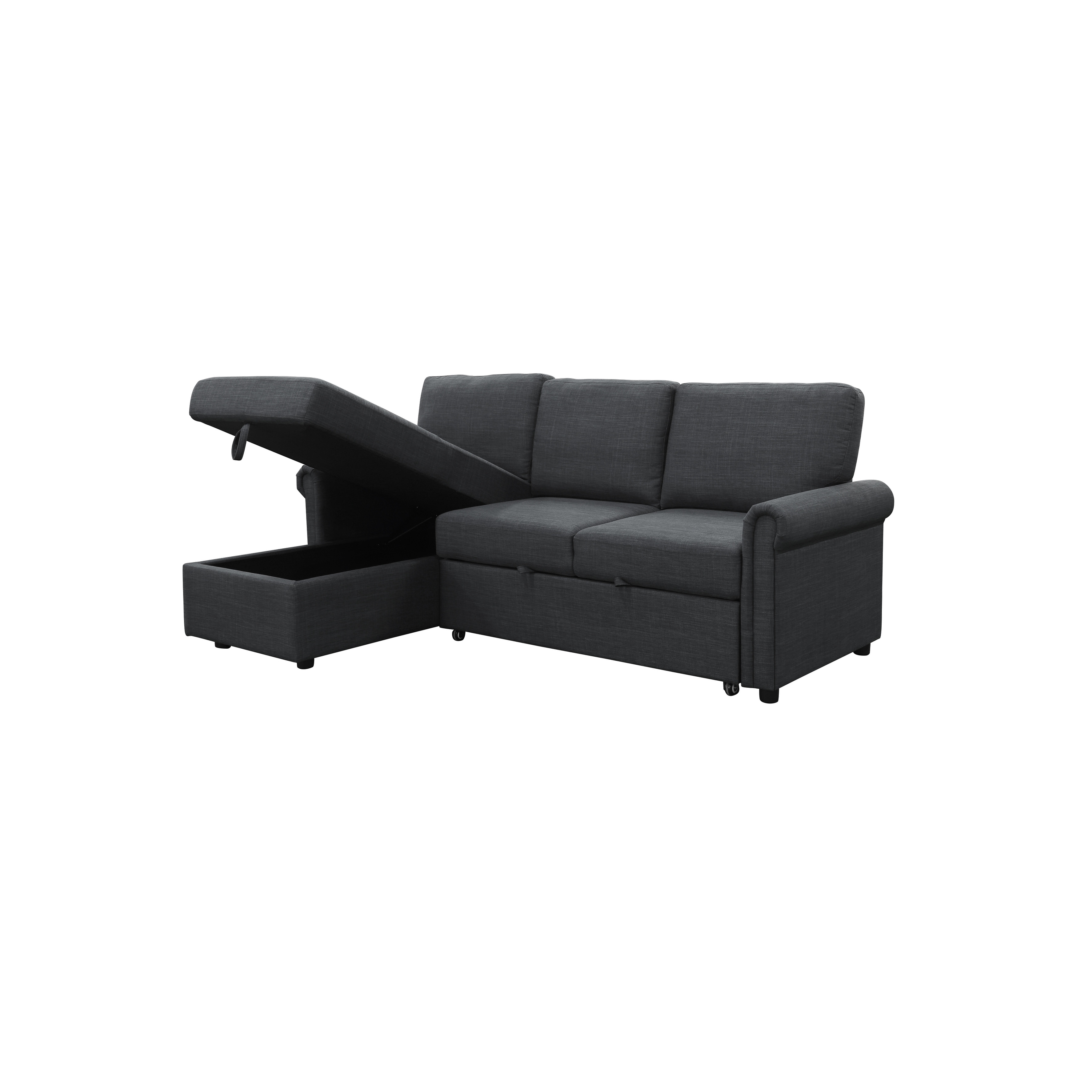 Hamilton reversible sectional with sofa bed sams club sale