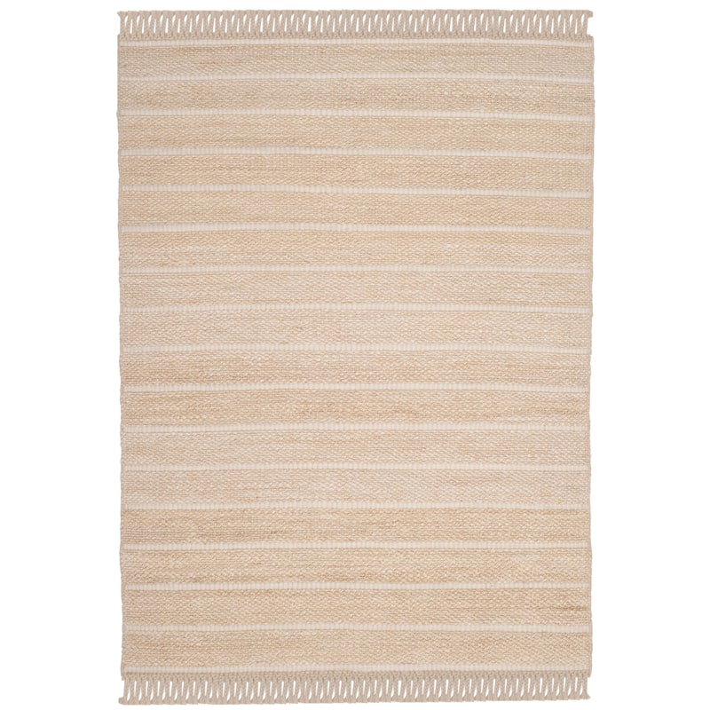 SAFAVIEH Handmade Natural Fiber Kamila Jute Tassel Rug