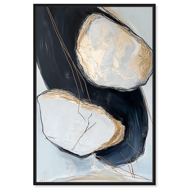 Mineral Essence II Canvas by Art Remedy - Black - 20" x 30"