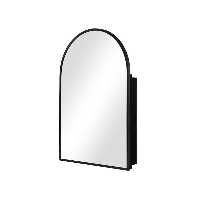 Multifunctional Wall-Mounted Mirrored Cabinet