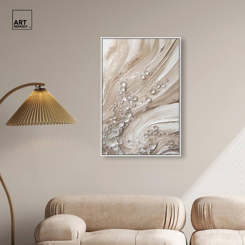 Viscous Veils III Canvas by Art Remedy
