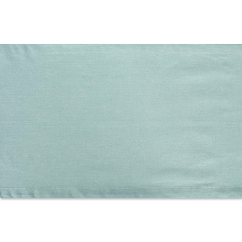 Design Imports Solid Chambray Table Runner (0.25 inches high x 14 inches wide x 72 inches deep)