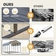 preview thumbnail 52 of 81, Heavy-Duty Metal Carport with Upgraded Galvanized Steel Roof – Ideal Shelter for Cars, Boats, and Tractors