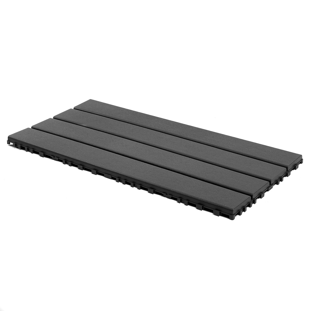 24 Pieces Of Outdoor Terrace Deck Tiles, DIY Interlocking Decking Floor Tiles, Suitable For Indoor And Outdoor Balcony