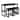 HIGHWOOD Monroe Modern Counter-Height Dining Balcony Set