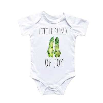 Asparagus Vegetable - Baby Boy Girl Clothes Infant Bodysuit Funny Cute Newborn