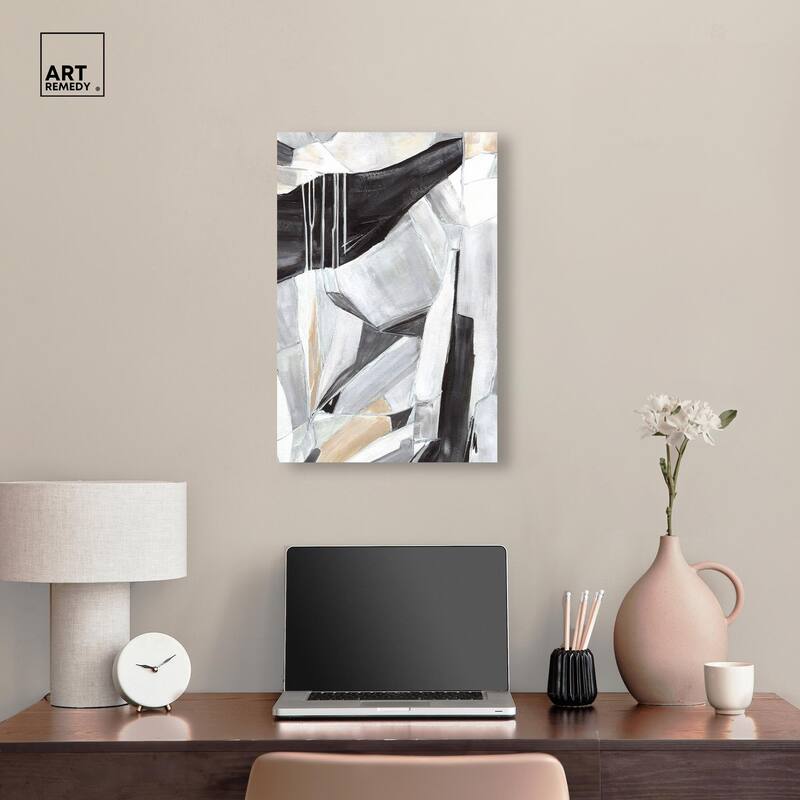 A Lonely Walk Canvas by Art Remedy, Gallery Wrapped