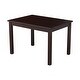 preview thumbnail 2 of 12, Mission Solid Wood Children's Table Rich Mocha