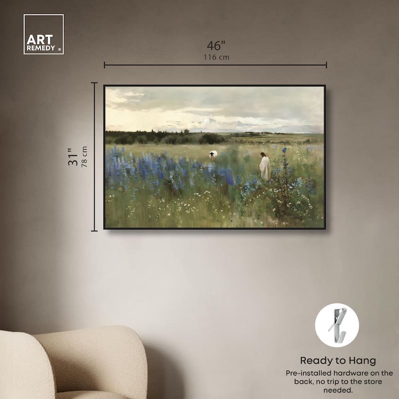 Path of the Shepherd Canvas by Art Remedy