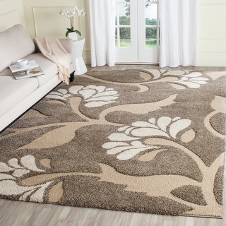 SAFAVIEH Florida Shag Neliha Floral 1.2-inch Thick Rug