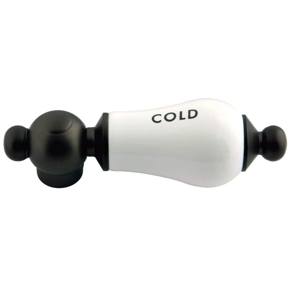 Kingston Brass Aqua Eden Cold Porcelain Lever Handle