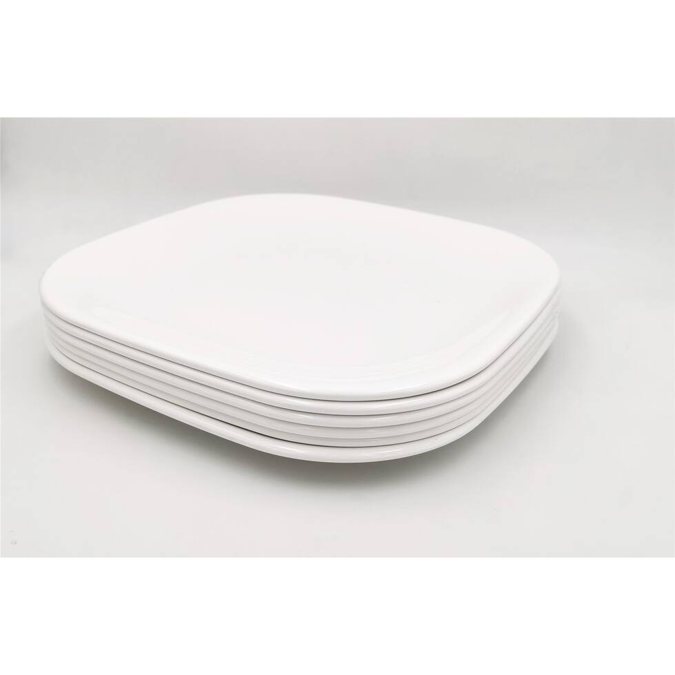 White square plates (Set of 6) - Modern & Contemporary - Square
