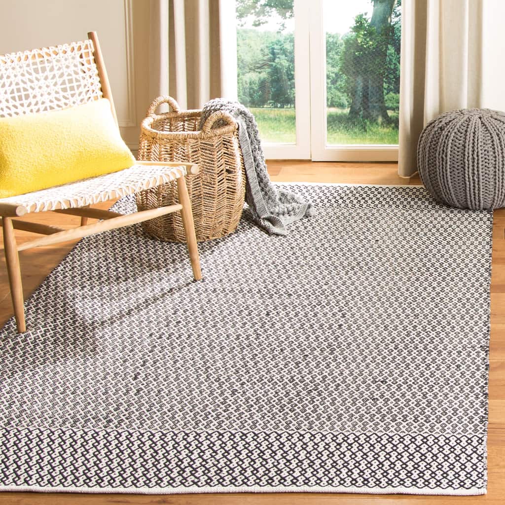 SAFAVIEH, Handmade Flatweave Montauk Odette Cotton Rug