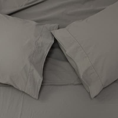 Jennifer Adams Relaxed Cotton Percale Sheet Set