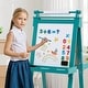 preview thumbnail 24 of 28, Costway Foldable Easel for Kids 3-in-1 Double-sided Art Easel with - See Details