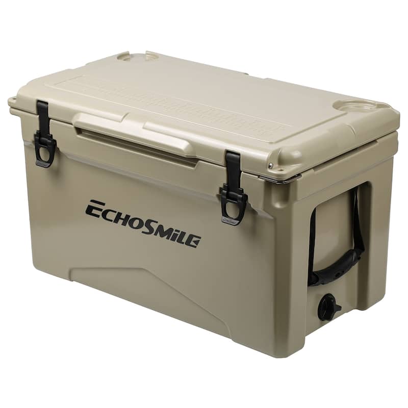 EchoSmile 40 qt. Rotomolded Cooler - Khaki