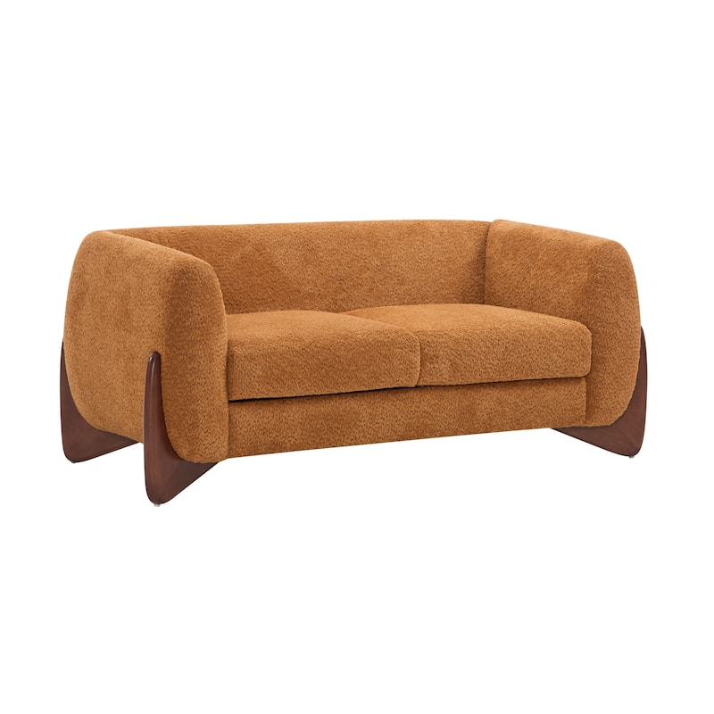 Arion Upholstered Boucle 2-Piece Living Room Sofa Set by Christopher Knight Home
