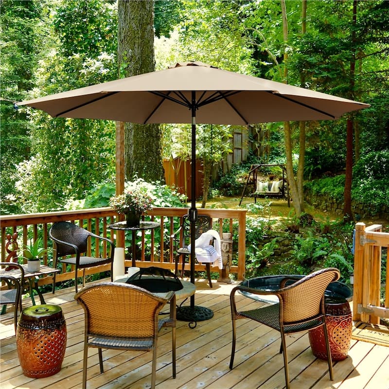 Yaheetech 11FT Patio Umbrella Market Umbrella for Outdoors