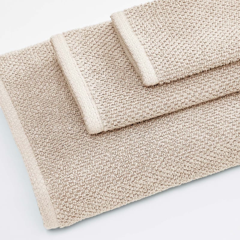 Linery & Co. Luxury Cotton Textured Bath Towel