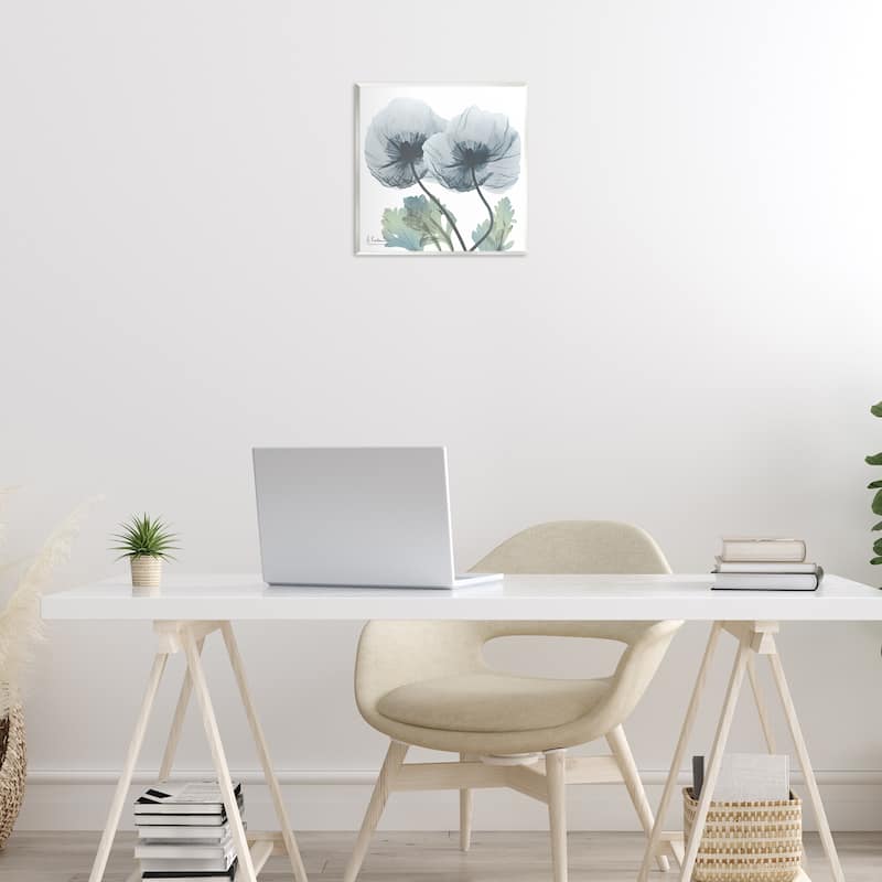Stupell Double Modern Flower Blossoms Wall Plaque Art Design By Albert Koetsier