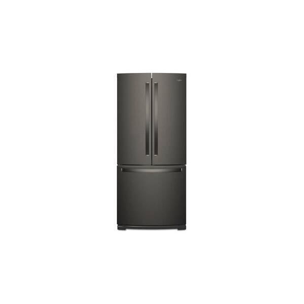 Shop Whirlpool Wrf560smh 30 Inch Wide 19 6 Cu Ft Capacity Energy Star Certified Fren Fingerprint Resistant Black Stainless Steel Overstock 22963537