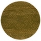 preview thumbnail 68 of 121, SAFAVIEH Adirondack Dixie Rustic Boho Rug 6' Round - Green/Dark Green - Round