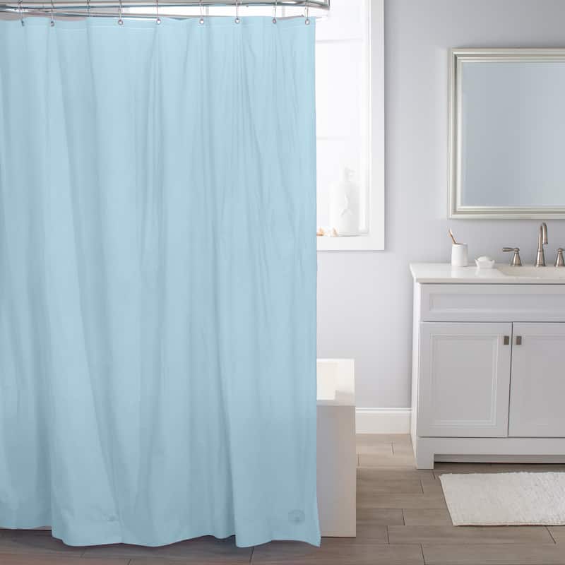 Bath Bliss 2 Pack Heavy Grommet Shower Liner