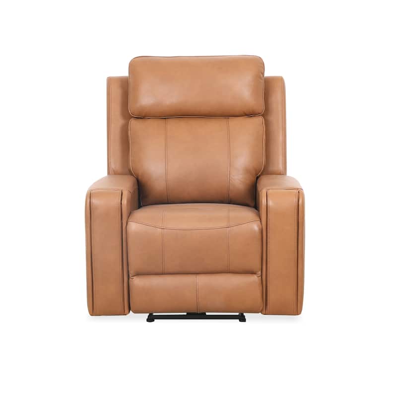 Cavron Leather Match Power Glider Recliner