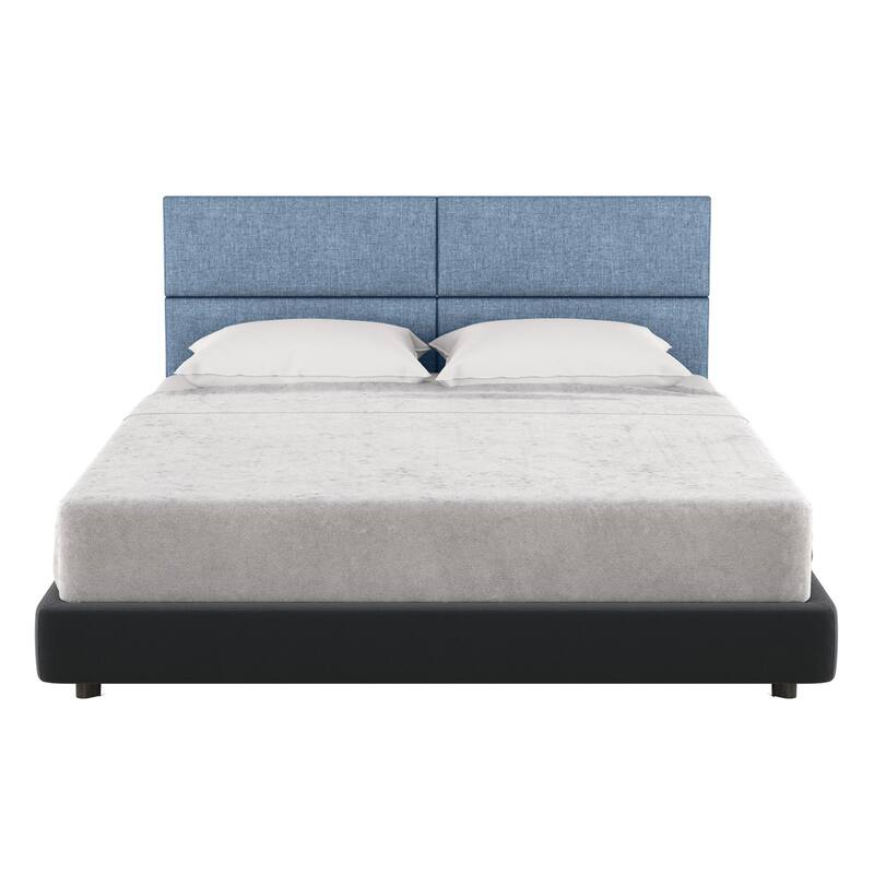 Jaxx Panelist Modern Padded Headboard - Set of 4 Wall Mounted Panels