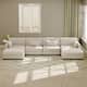 Option Sea Salt Grey U-Shaped Sofa
