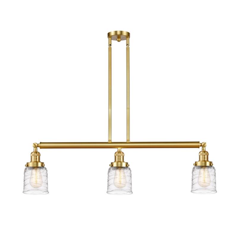 Innovations Lighting 213-10-38 Bell Linear Bell 3 Light 38" Wide