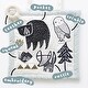 preview thumbnail 2 of 3, Wee Gallery Activity Pad - Woodland