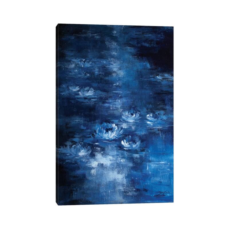 iCanvas "Moonlight Lilies" by Debi Coules Canvas Print