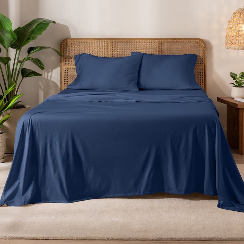 Bare Home Organic Cotton Jersey Sheet Set