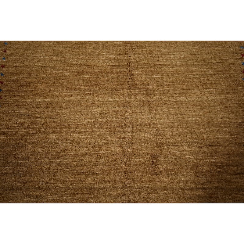 Little Animals Tribal Gabbeh Oriental Accent Rug Handmade Wool Carpet - 3'11"x 6'4"