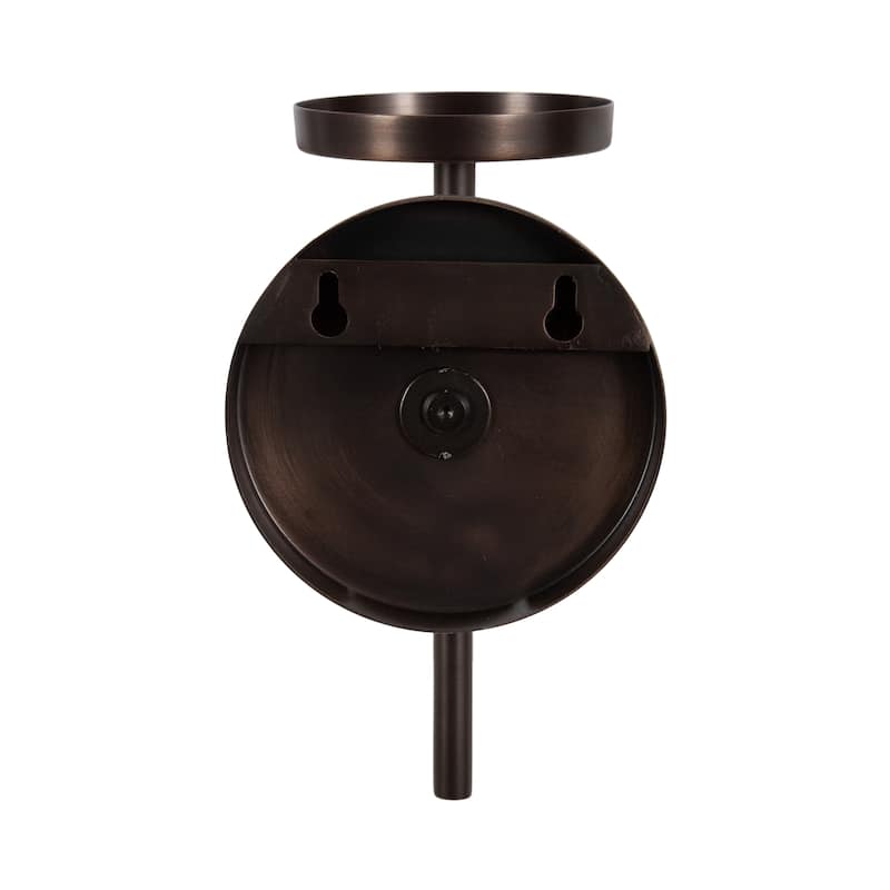 Kate and Laurel Blaise Metal Wall Sconce