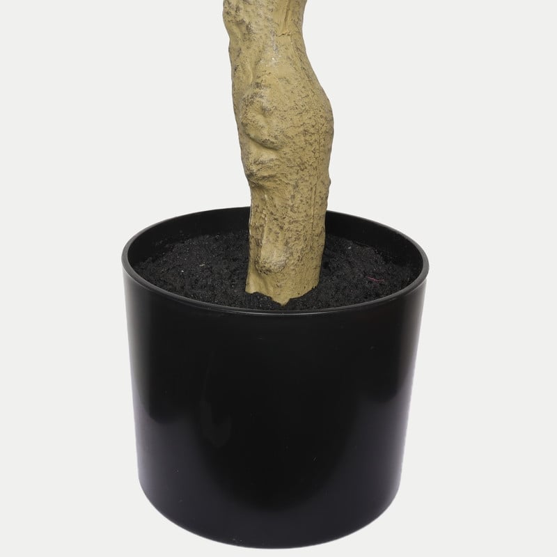 6FT Artificial Bougainvillea Tree in Black Pot - Lifelike Indoor Faux Plant for Home Decor