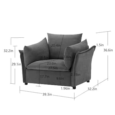 Armchair Accent Chair Single Sofa Lounge Chair
