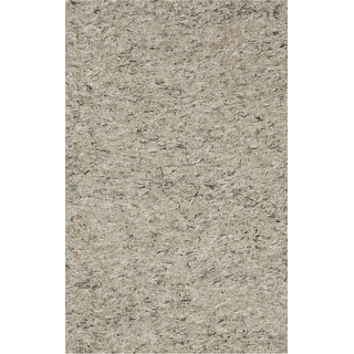 Mohawk Home Felt Rug Pad 1/2" Inch Thick Plush Comfort Cushion - Grey