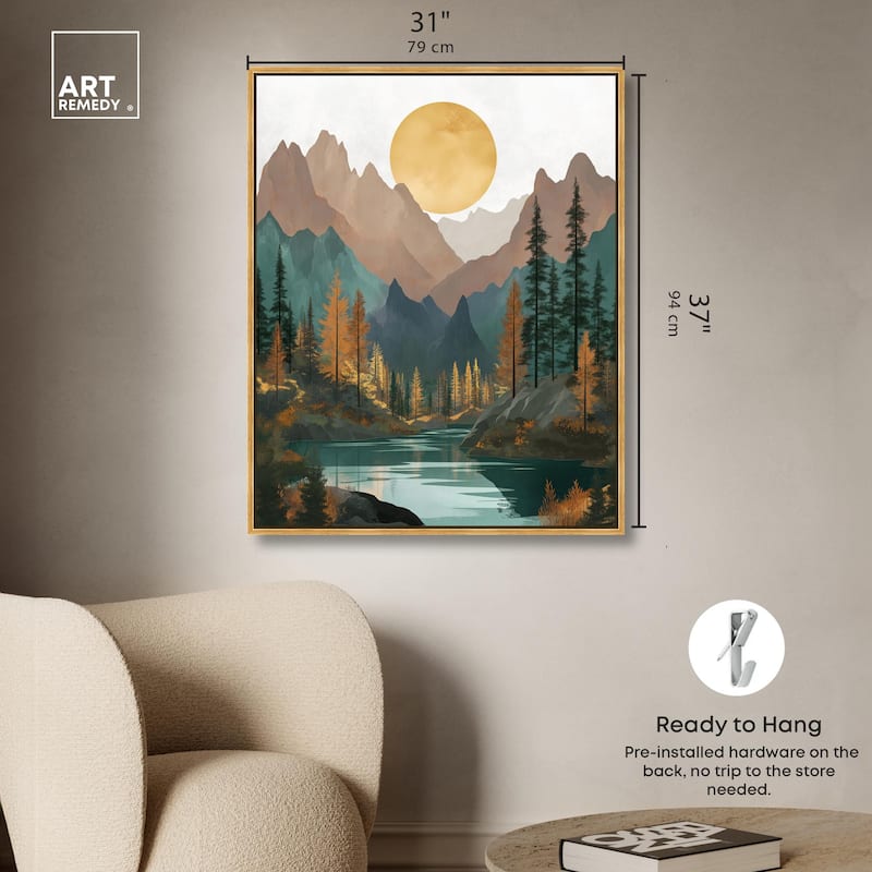 Secrets of the Lake II Canvas by Art Remedy