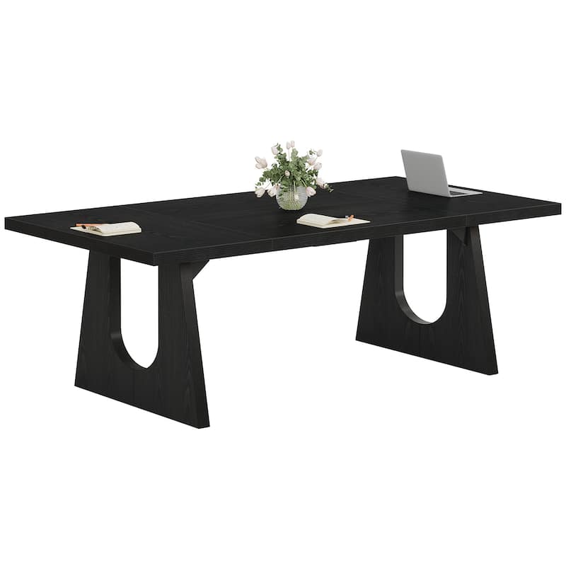 Wood Conference Table Oka Rectangular Office Meeting Room Desk