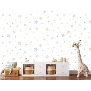Little Stars Nursery Wallpaper Peel and Stick