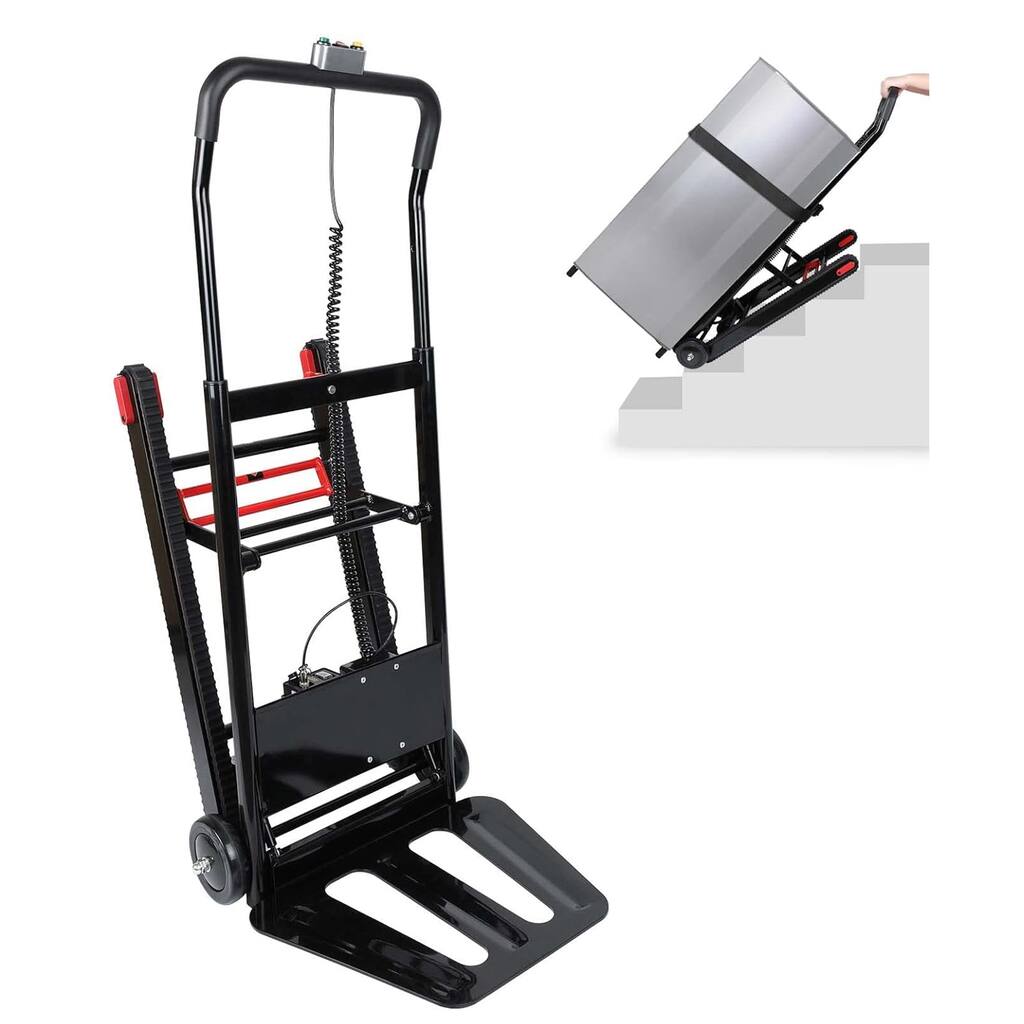 Electric Stair Climing Cart, Portable Motorized Stair Climbing Hand Trucks Dolly Cart 160lbs Max Load
