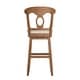 preview thumbnail 32 of 79, Eleanor Napoleon Back Wood Swivel Chair by iNSPIRE Q Classic