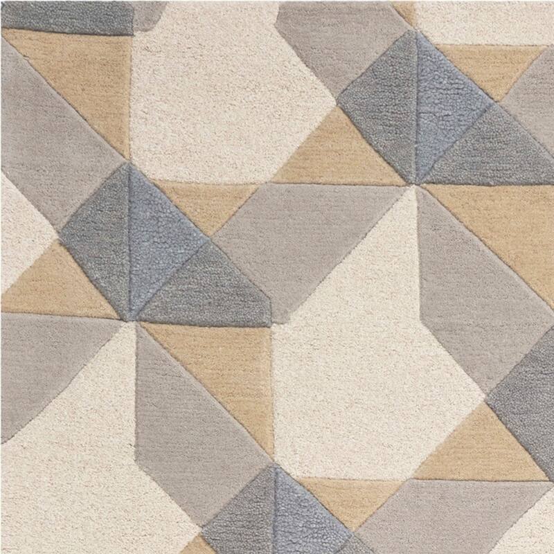 Carson Carrington Hand-woven Wool Muted Mid-century Area Rug