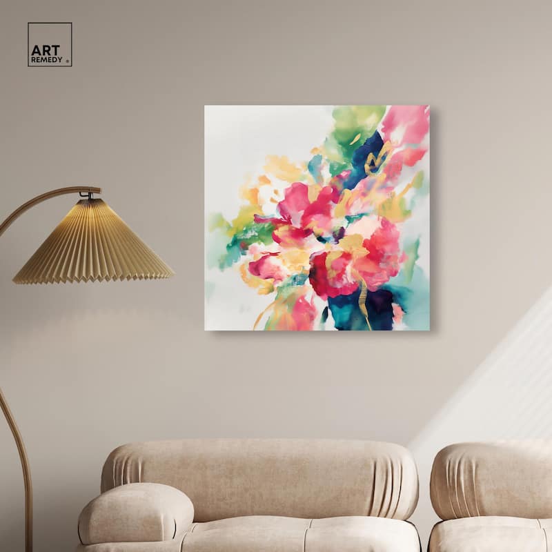 Essence of a Flower I Canvas by Art Remedy, Gallery Wrapped