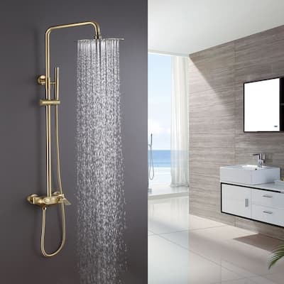 Complete Shower System with Rough-in Valve